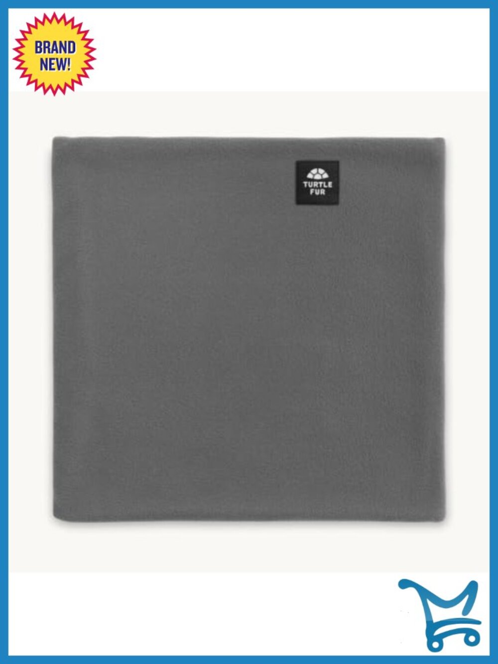 Double-Layer Midweight Micro Fur Fleece Neck Warmer - Unisex Neck Gaiter